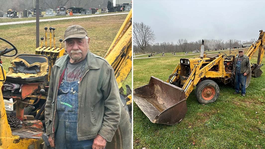 Indiana Man Retires After 73 Years as a Grave Digger — It Started as a Temporary Gig Covering for One Week in 1952