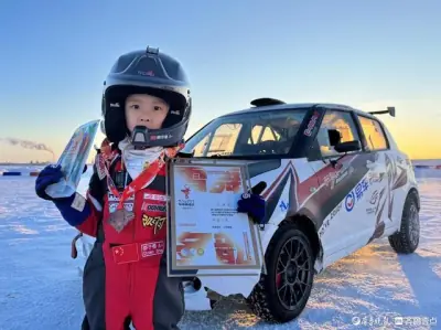 China's Youngest Professional Racecar Driver Got His Licence When He Was Only Five Years Old
